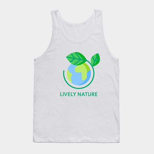 LIVELY NATURE PLANET EARTH Tank Top by Lively Nature